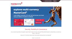 Desktop Screenshot of moneycorpcard.com